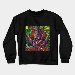 Cyber-monk Crewneck Sweatshirt